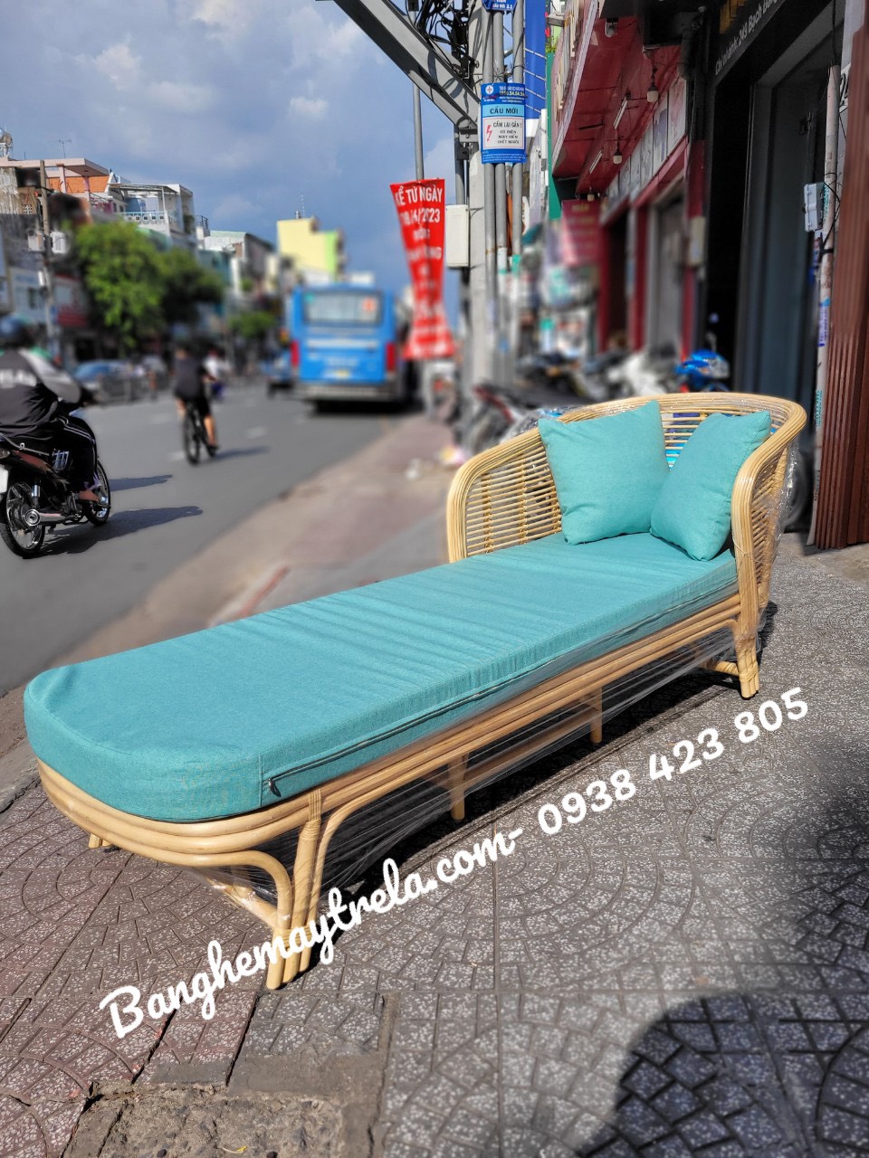 Ghế mây sofa bed